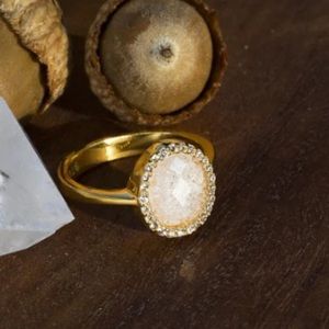 Native Gem Insight Ring in Crystal Moonstone